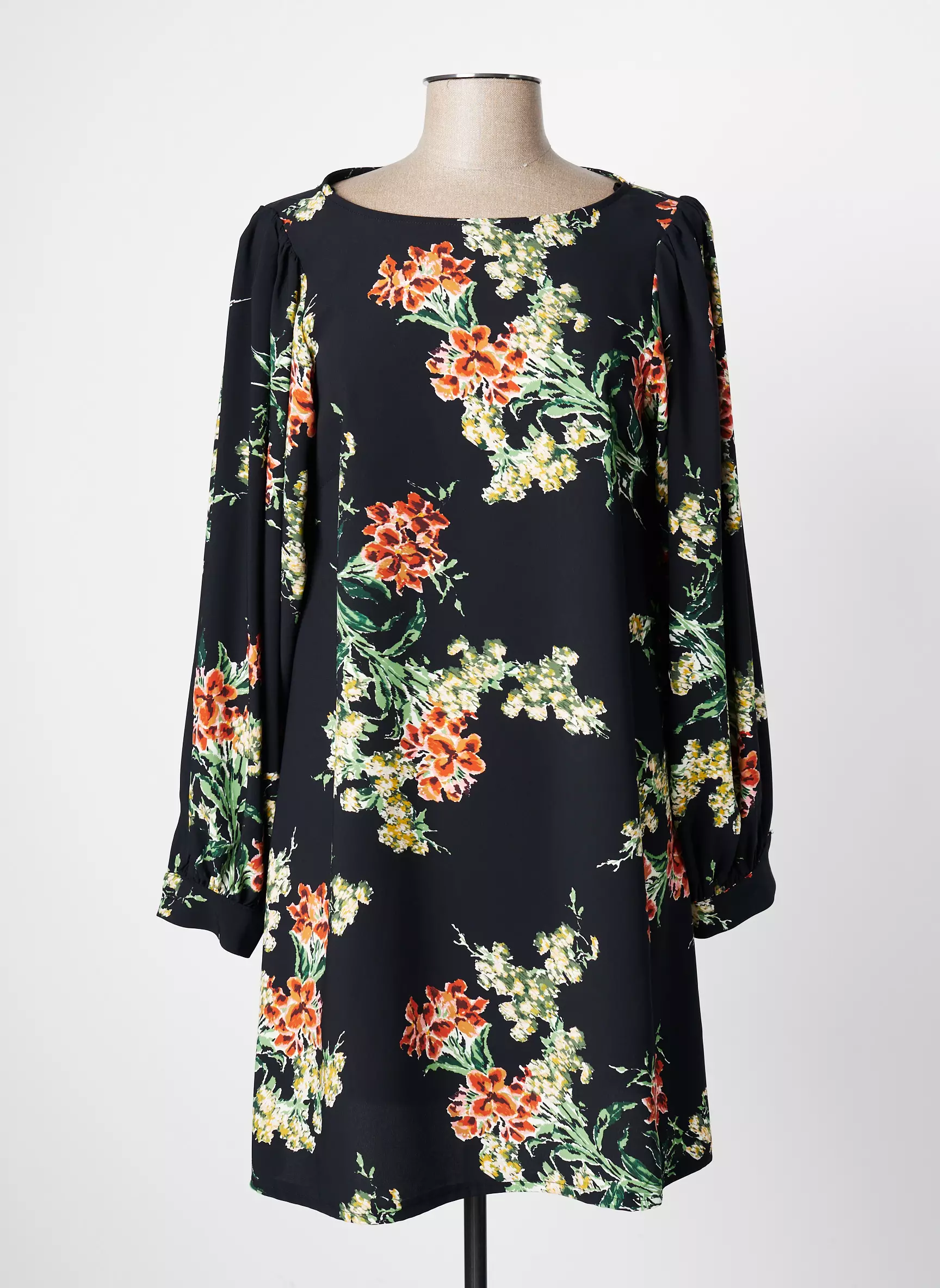 Janis John Robes Courtes Femme couleur noir