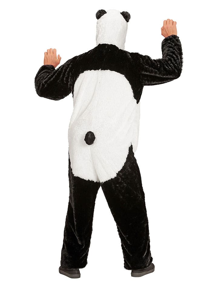Carnival Party Kostümoverall ''Panda'' in Schwarz/ Weiß günstig kaufen
