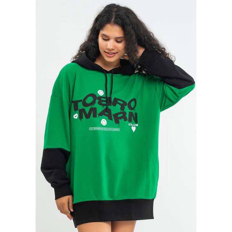 Tom Barron WOMEN OVERSIZE FIT TUNIC SWEATSHIRT Sweatshirt Damen