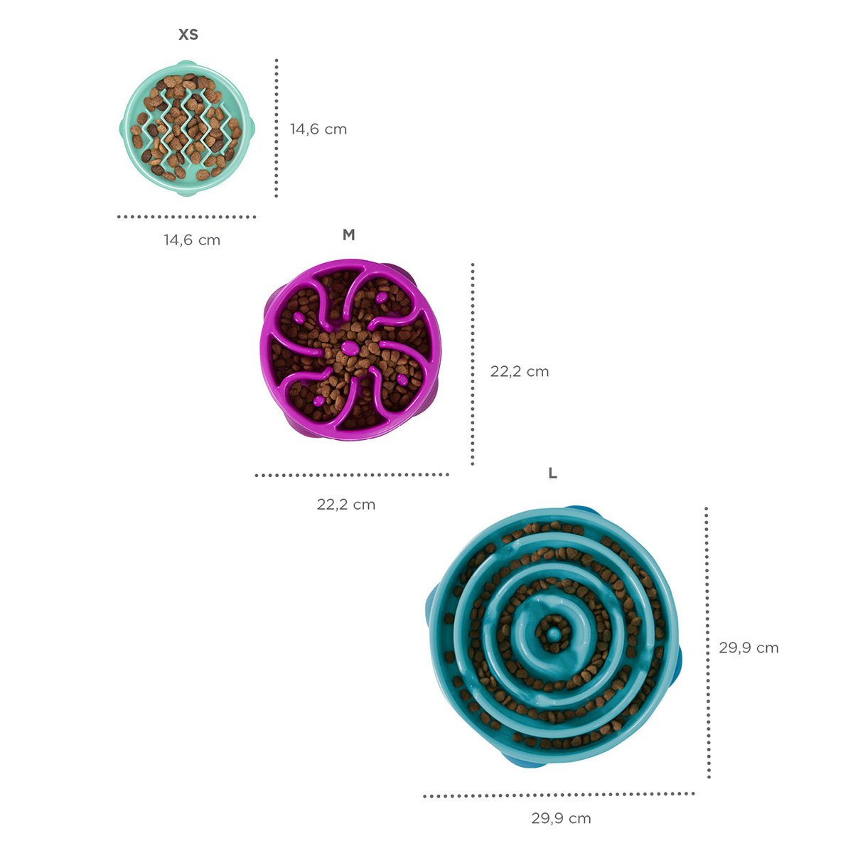 Fun Feeder Slo Bowl Anti Schling Small Wave kaufen bei ZooRoyal