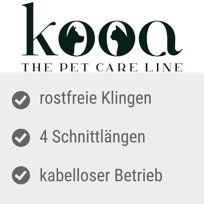 kooa Akku-Schermaschine GEAR Mini zu TOP-Preisen