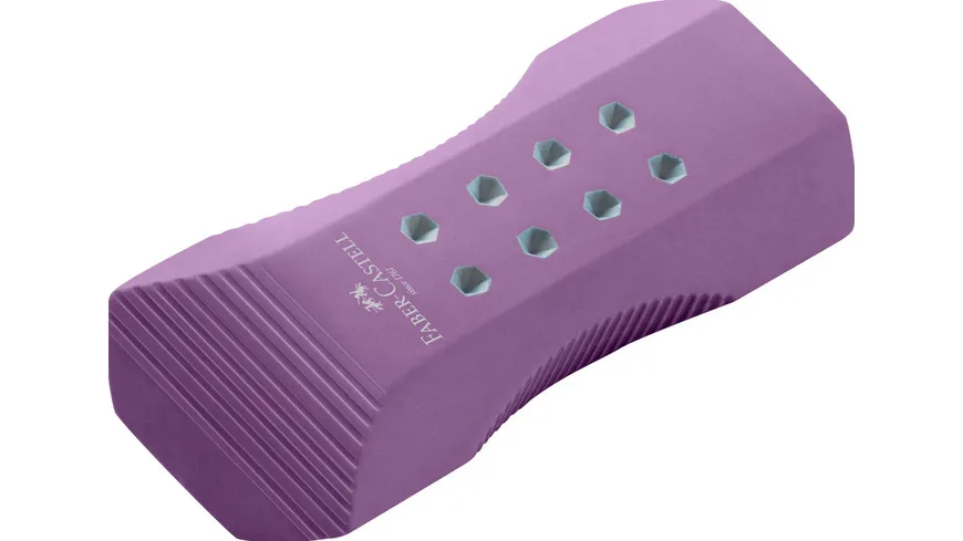 FABER-CASTELL Radierer RollOn Sparkle farbig sortiert