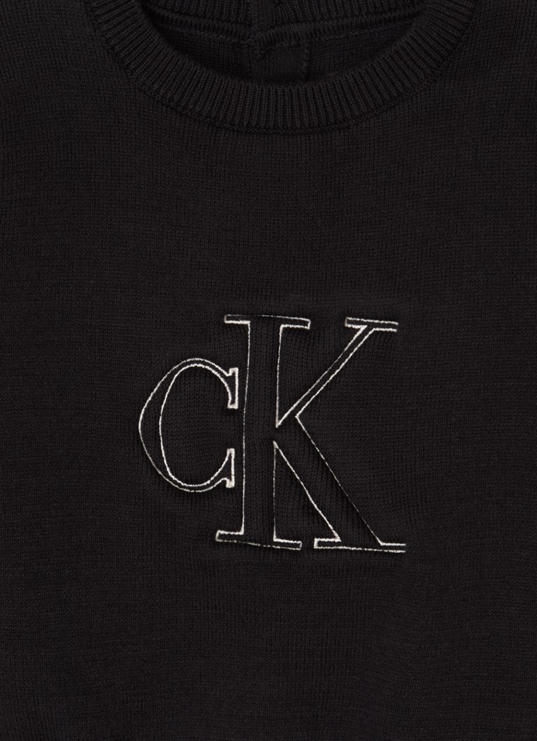 Pulover cu logo Calvin Klein