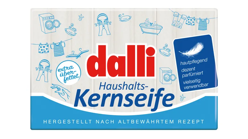 dalli Haushalts-Kernseife 300 g
