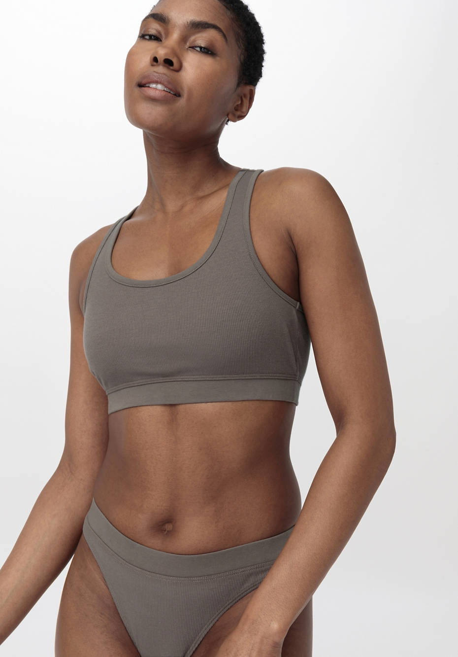 Bustier-BH aus Bio-Baumwolle
