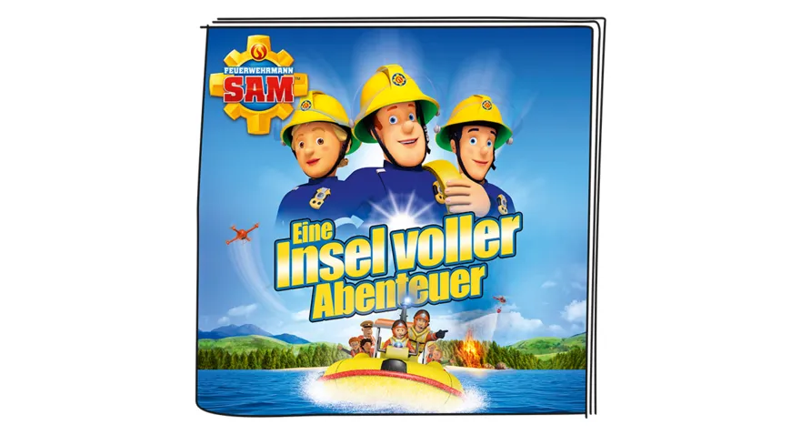 tonies - Hörfigur für die Toniebox: Feuerwehrmann Sam: Eine Insel voller Abenteuer