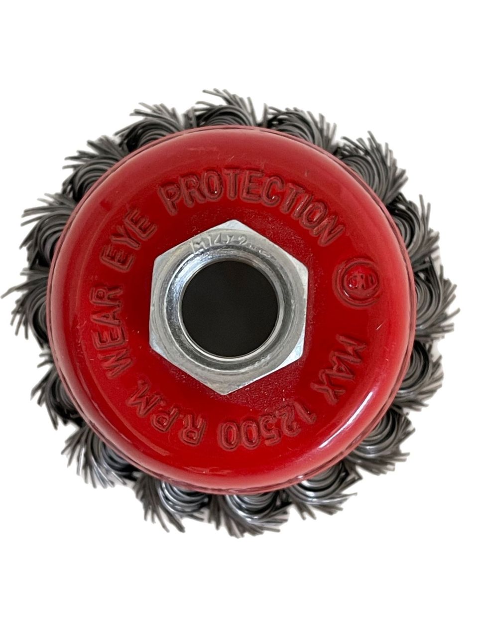 Vago-Tools Topfbürsten Drahtbürsten 75mm Bürste gezopft Winkelschleifer & Flex 3x