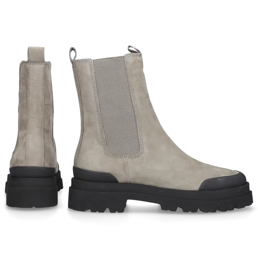 Kennel & Schmenger - Chelsea Boots TEARS Nubukleder - grün
