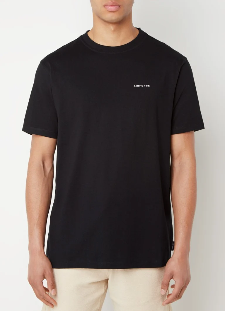 Tricou din bumbac organic cu logo-ul Forțelor Aeriene.