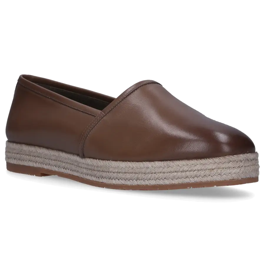 Santoni - Espadrilles 57978 Kalbsleder - grau