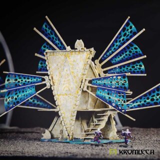 Sindari Bone Ship - Large Star Sails