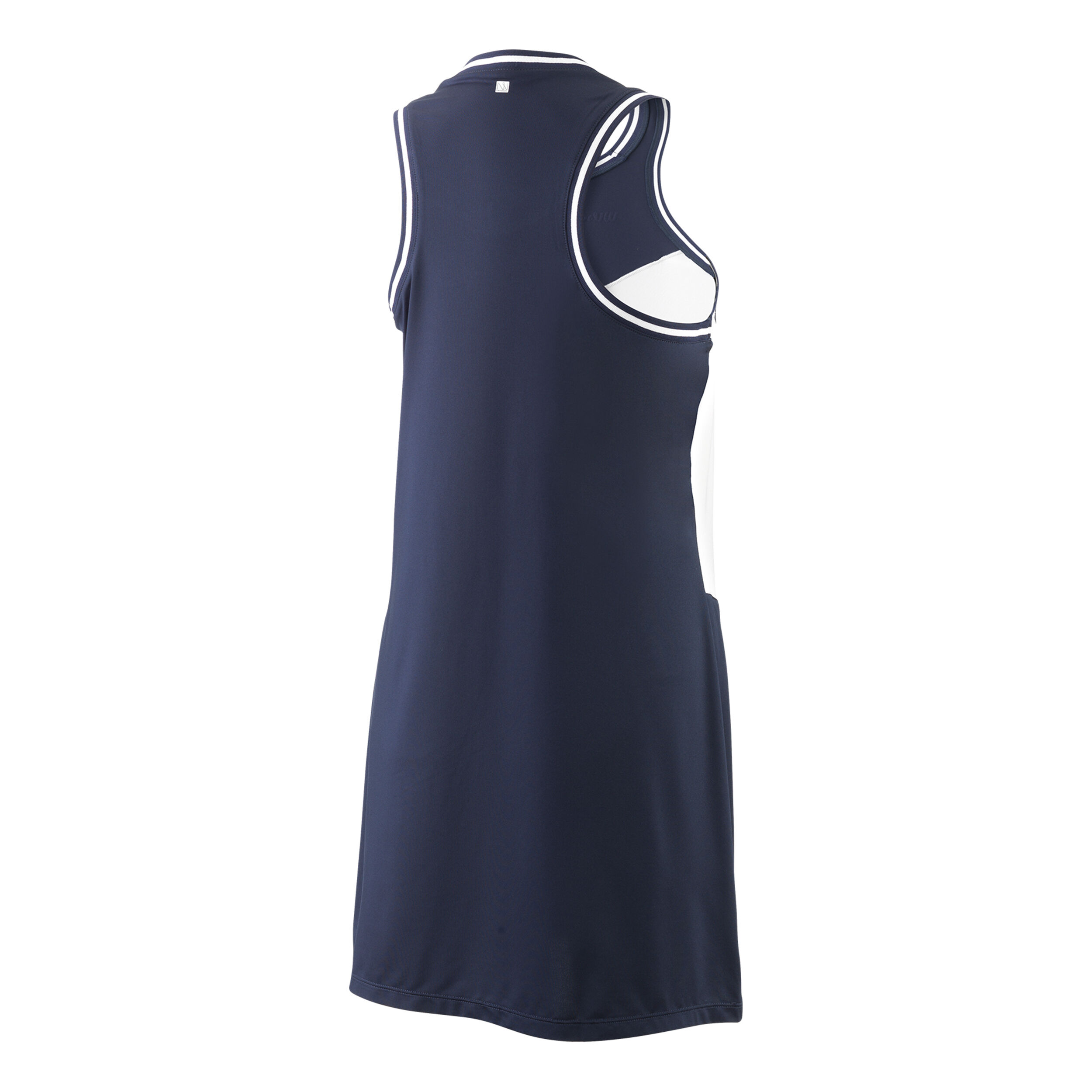 Team II Kleid Damen - Dunkelblau, Weiß