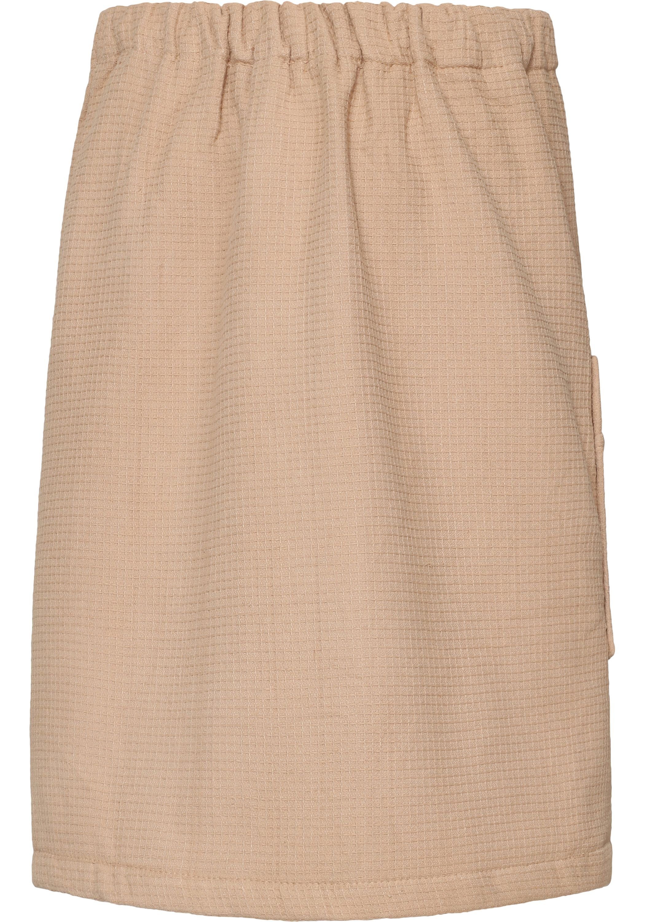 Ladeheid Kilt Herren Frottee Saunakilt LA40-219, Knielänge, Baumwolle, ohne