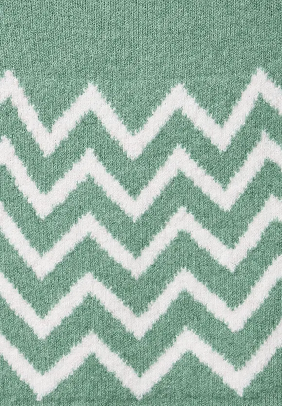 Street One Pullover mit Stehkragen