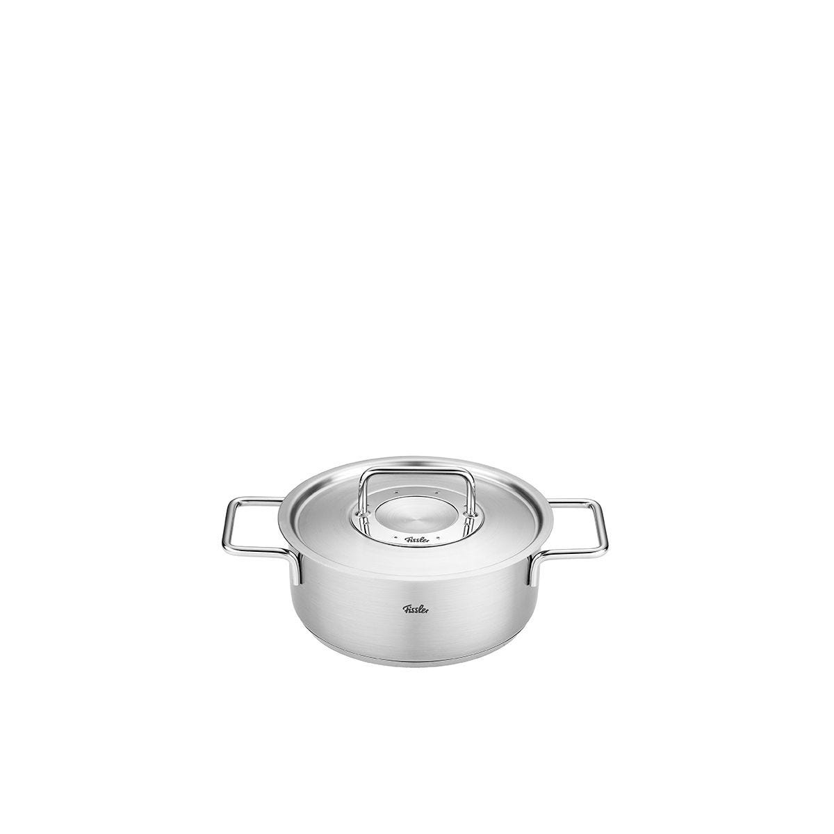Fissler Pure Collection Bratentopf mit Metalldeckel