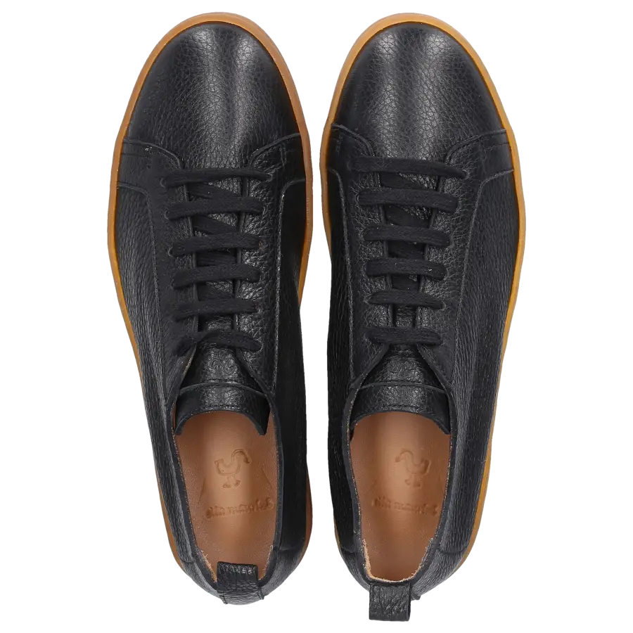 Elia Maurizi - Sneaker low 1016 Kalbsleder - schwarz