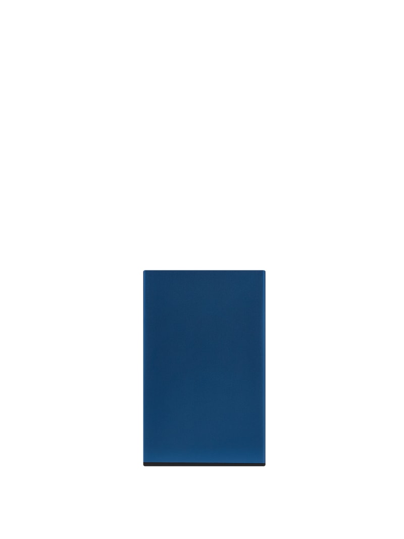 Kartenetui aus Aluminium - RFID-blocking in royalblau