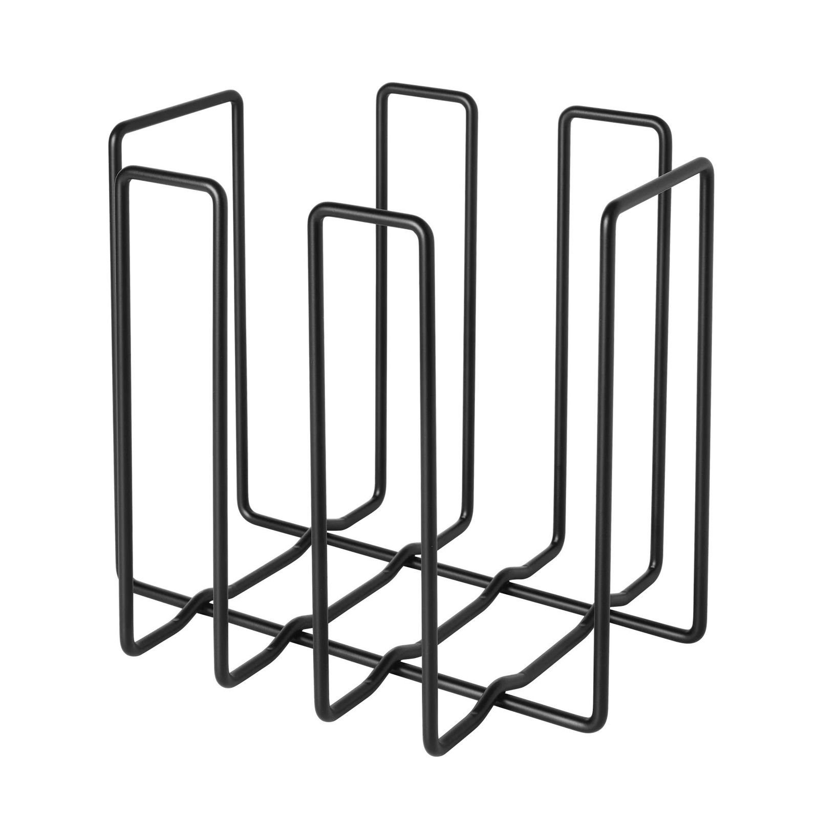 blomus Zeitungsständer, blomus Magazinsammler WIRES für Zeitungen und Magazine black