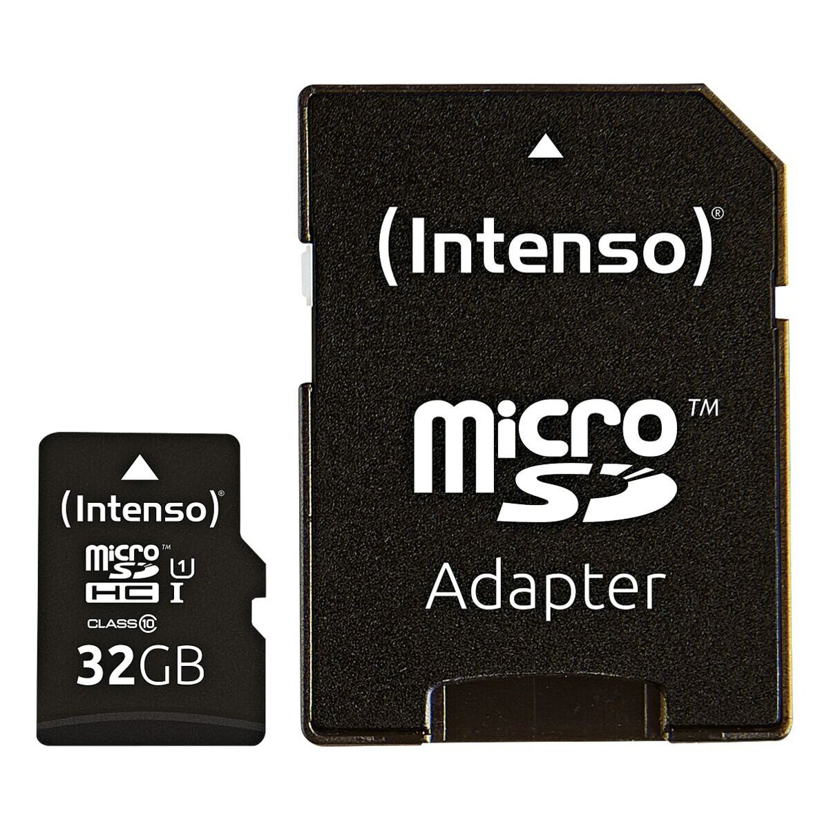 Intenso Premium Speicherkarte (32 GB, 45, für Handy & Smartphone)