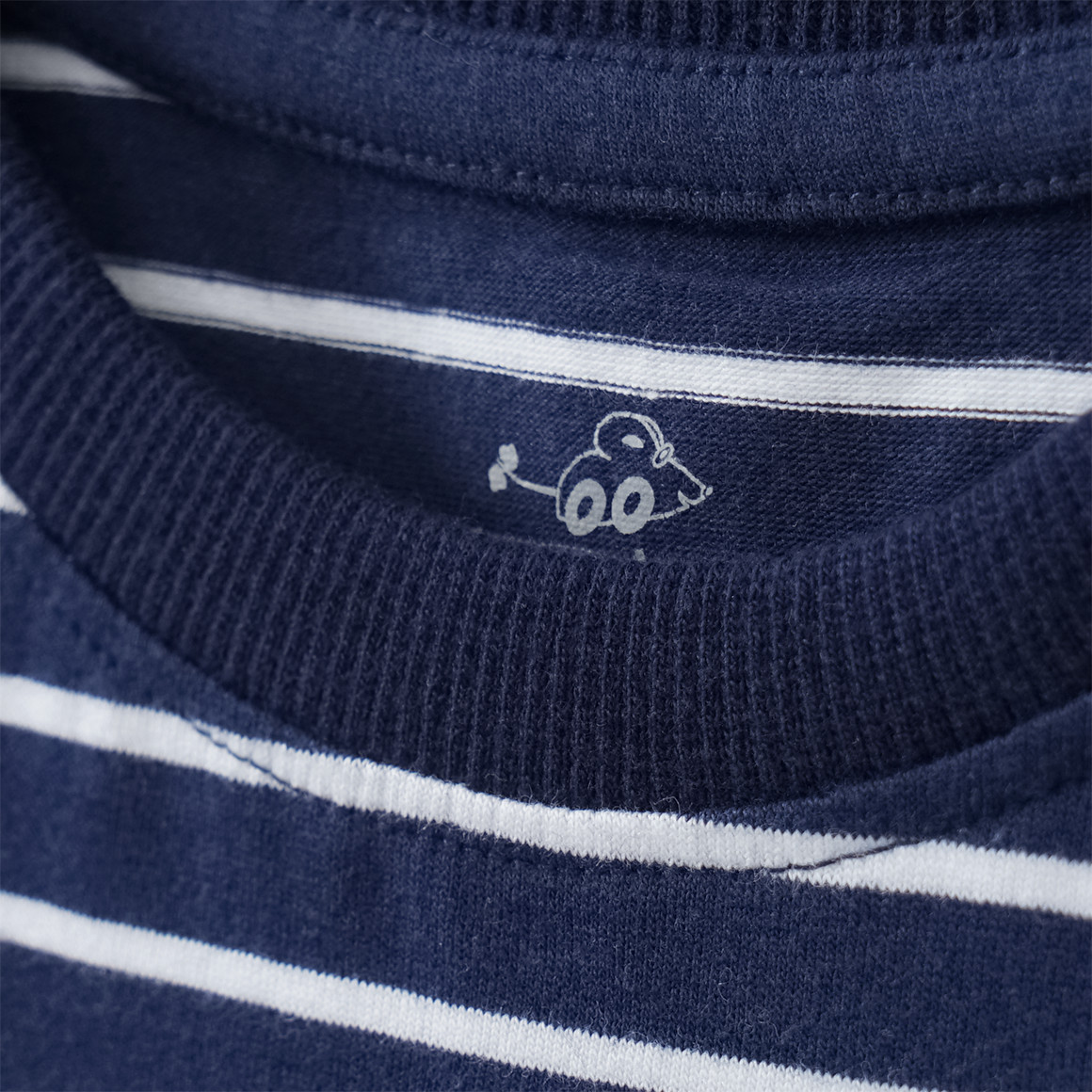 Kinder Langarmshirt mit Trecker-Applikation
