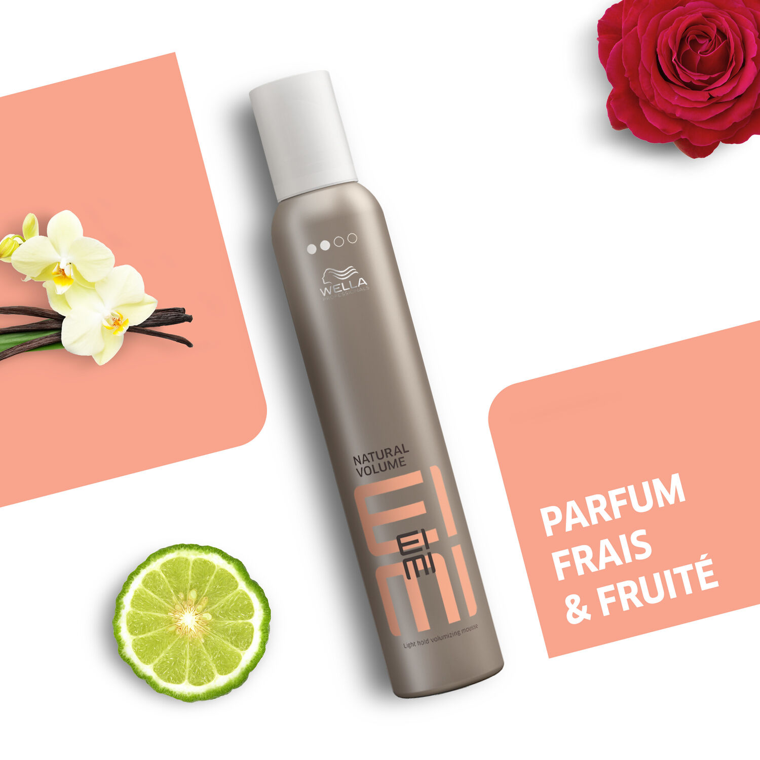 Wella Natural Volume Mousse Volume Tenue Légère