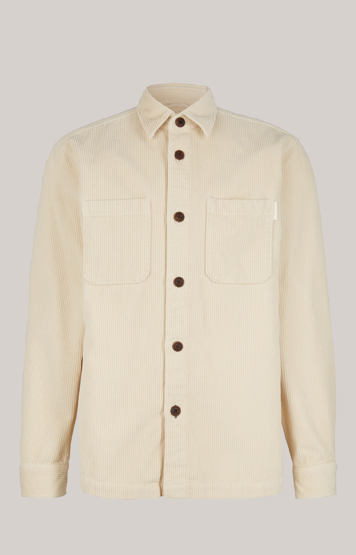 Cord-Hemd Harper in Beige