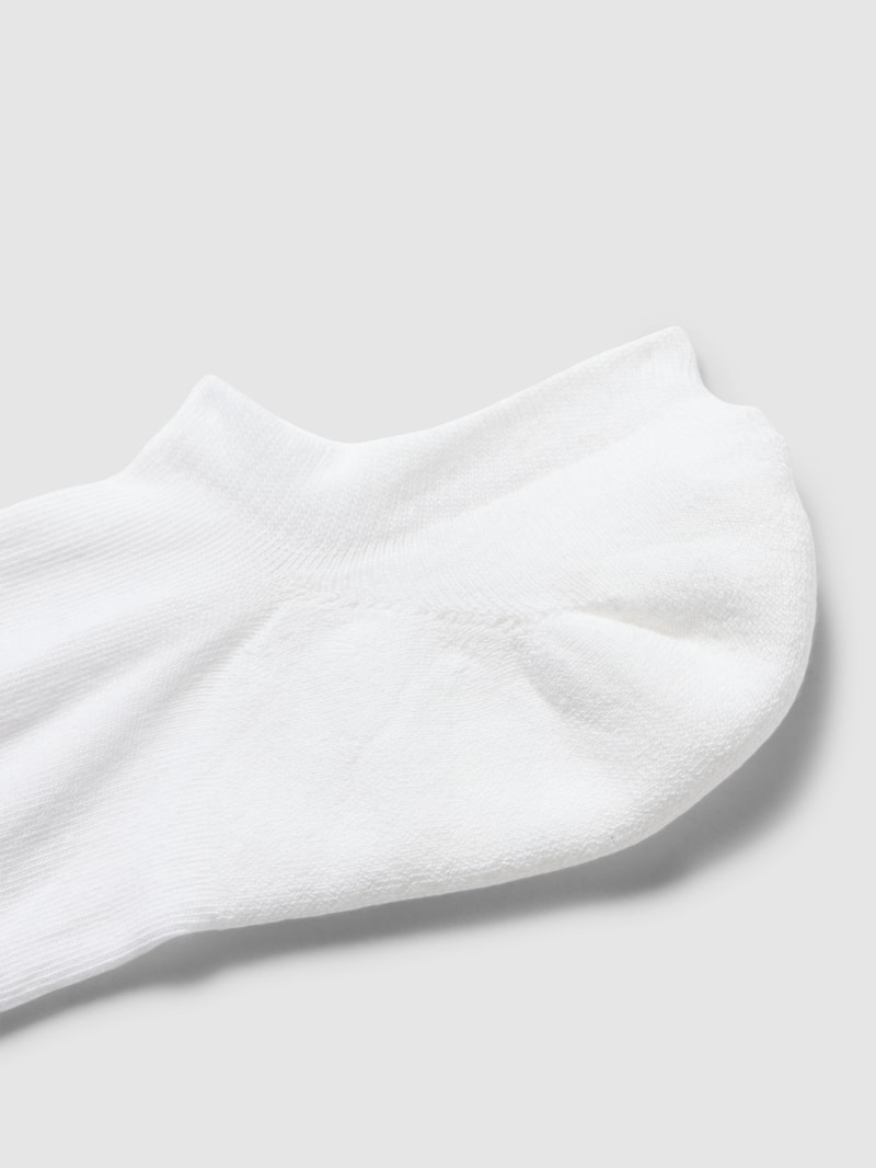 Sneakersocken mit Label-Print Modell 'MEN FOOTIE' in weiss