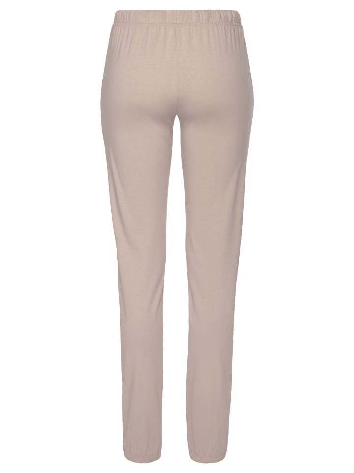 LASCANA Schlafhose in nougat günstig kaufen