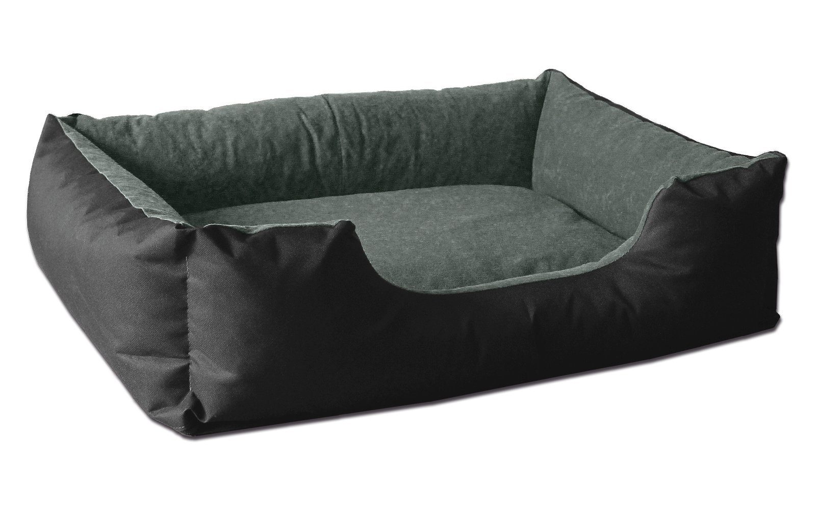 BedDog Hundematte Hundebett LUPI mit Rand, Bezug abnehmbar