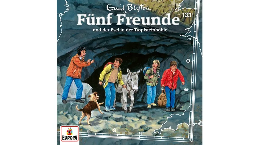 133/Fünf Freunde und der Esel in der Tropfsteinhöh