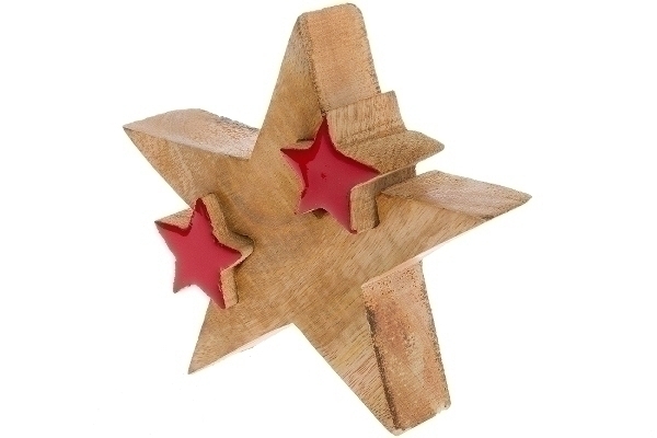 MyFlair Deko Puzzle Stern, mittel