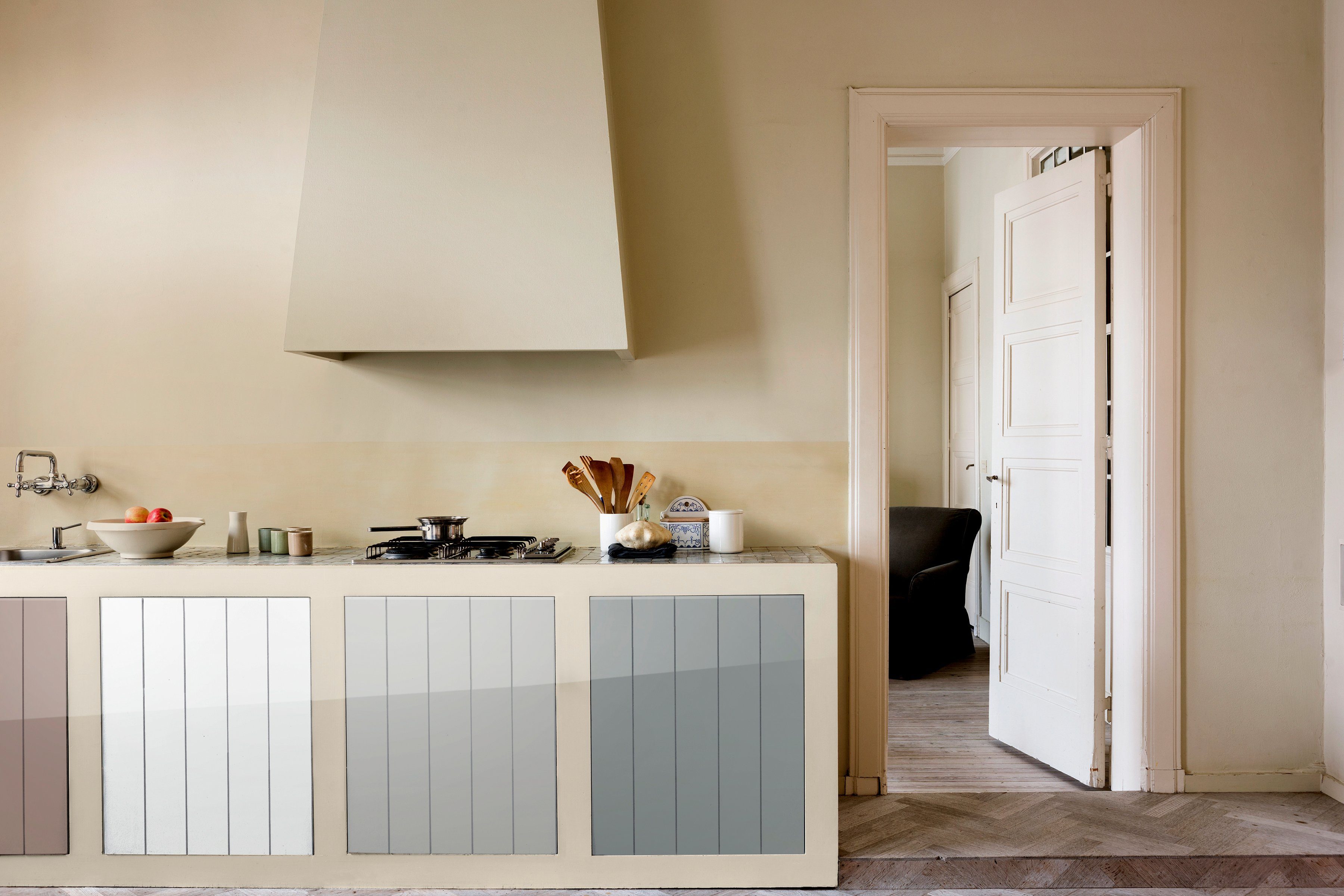 Dulux Holzlack Fresh Up, für Küchen, Möbel und Türen, weiß, 0,75 l