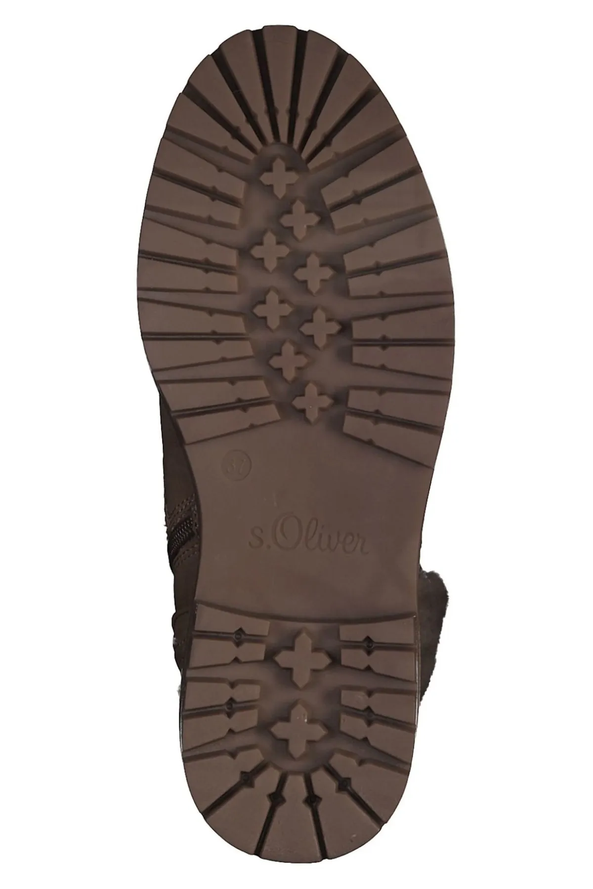 s.Oliver  Stiefelette - Braun - Blockabsatz