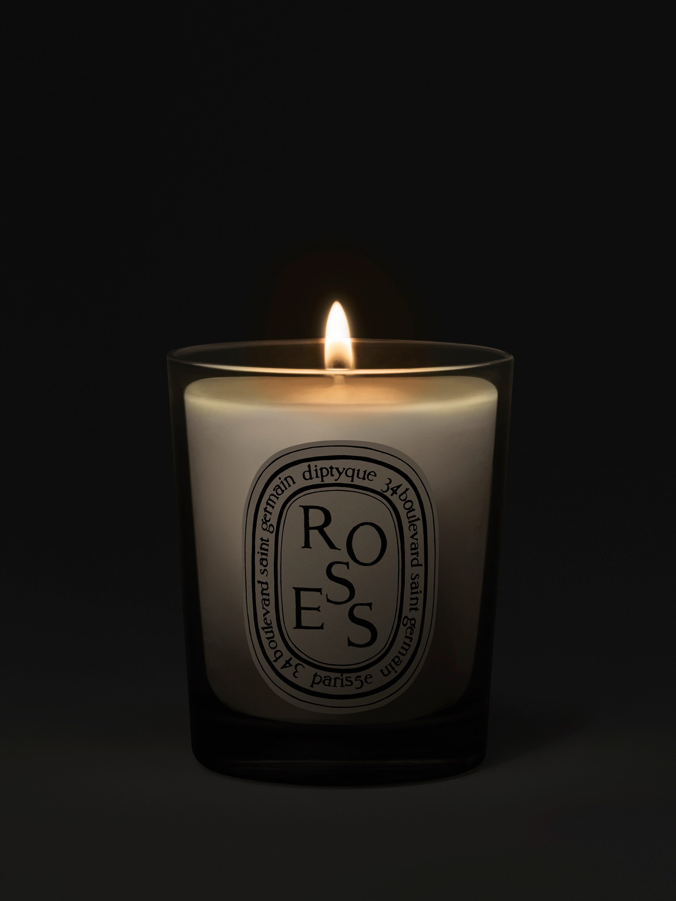 Roses - Bougie petit modèle