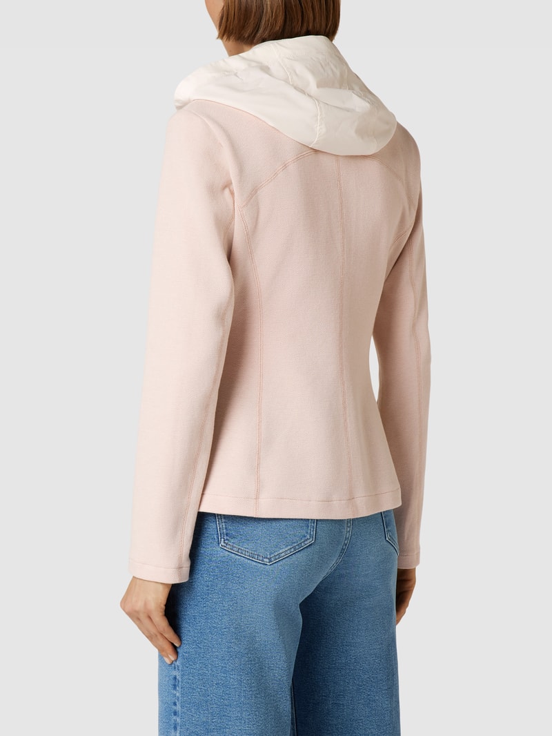 Blazer mit Kapuze in sand
