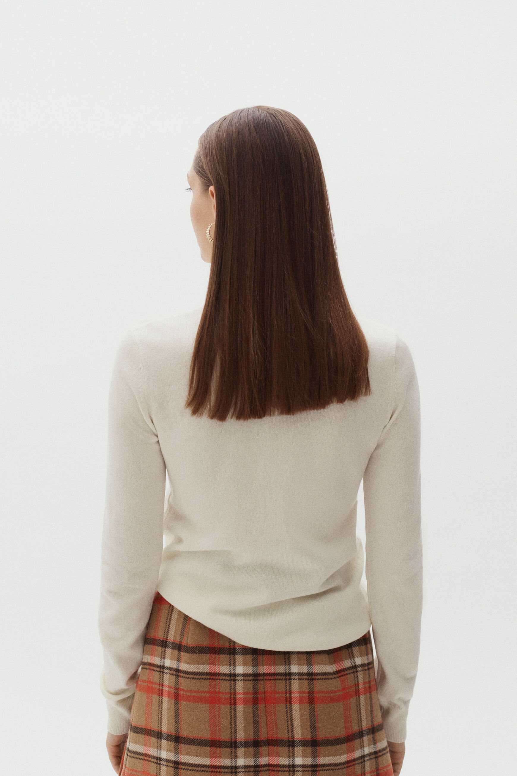 pull bob ivoire femme