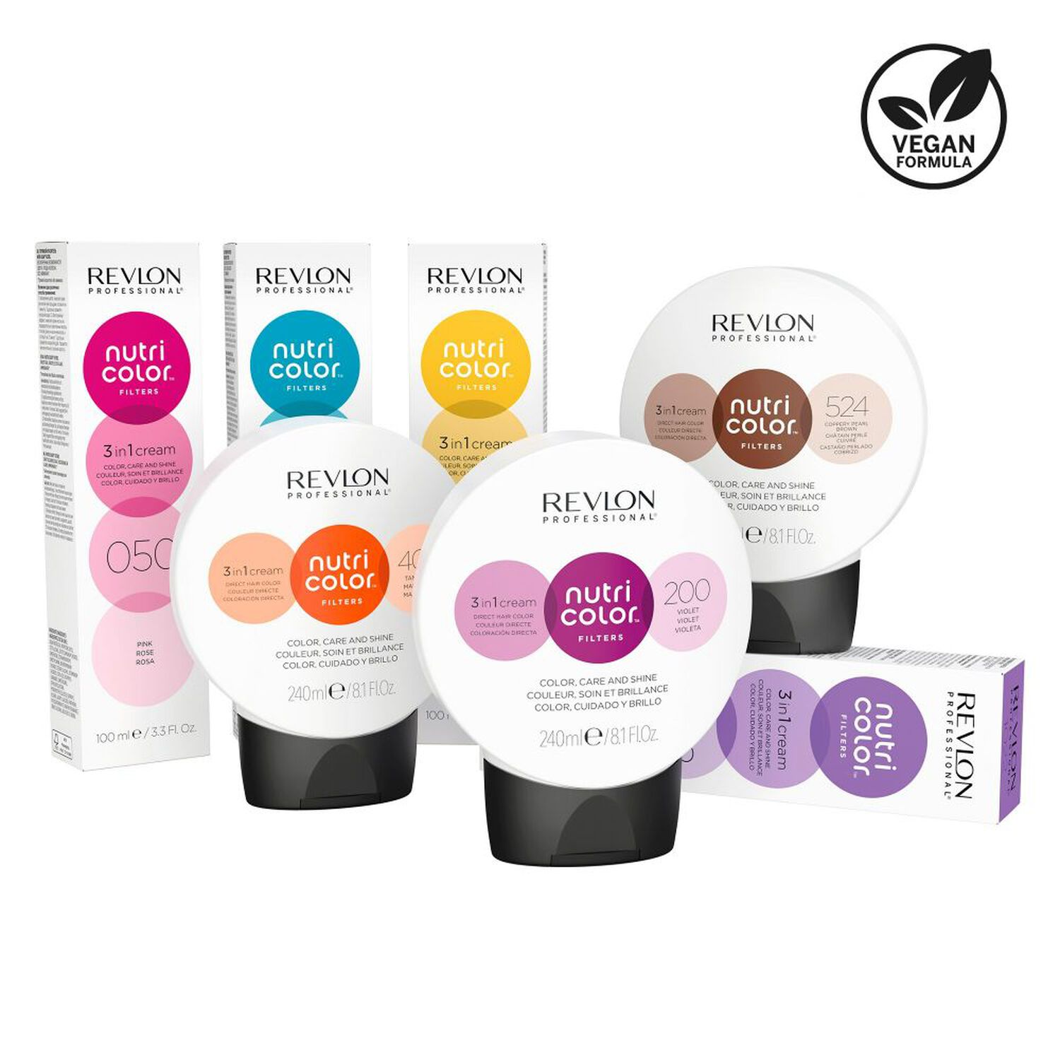 revlon professional Soin Repigmentant 642 Noisettes NUTRICOLOR - Cheveux Colorés - 100 ml