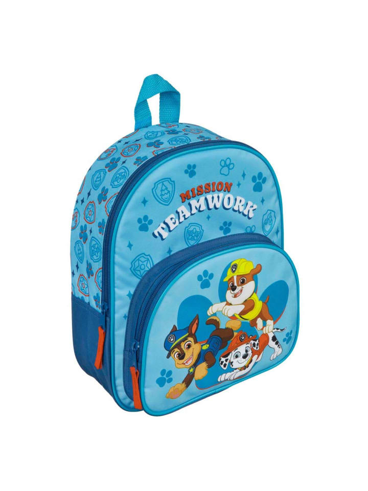 Paw Patrol Paw Patrol Rucksack – Praktischer Kinder Rucksack für Ausflüge, in Blau günstig kaufen 31 x 24 cm