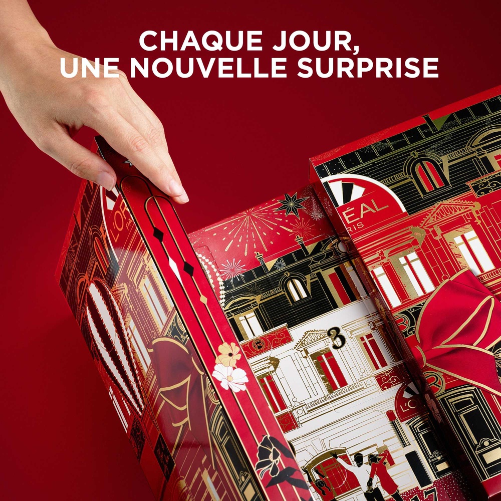 L'Oréal Paris Calendrier de l'Avent Coffret 24 jours maquillage, soin visage, cheveux