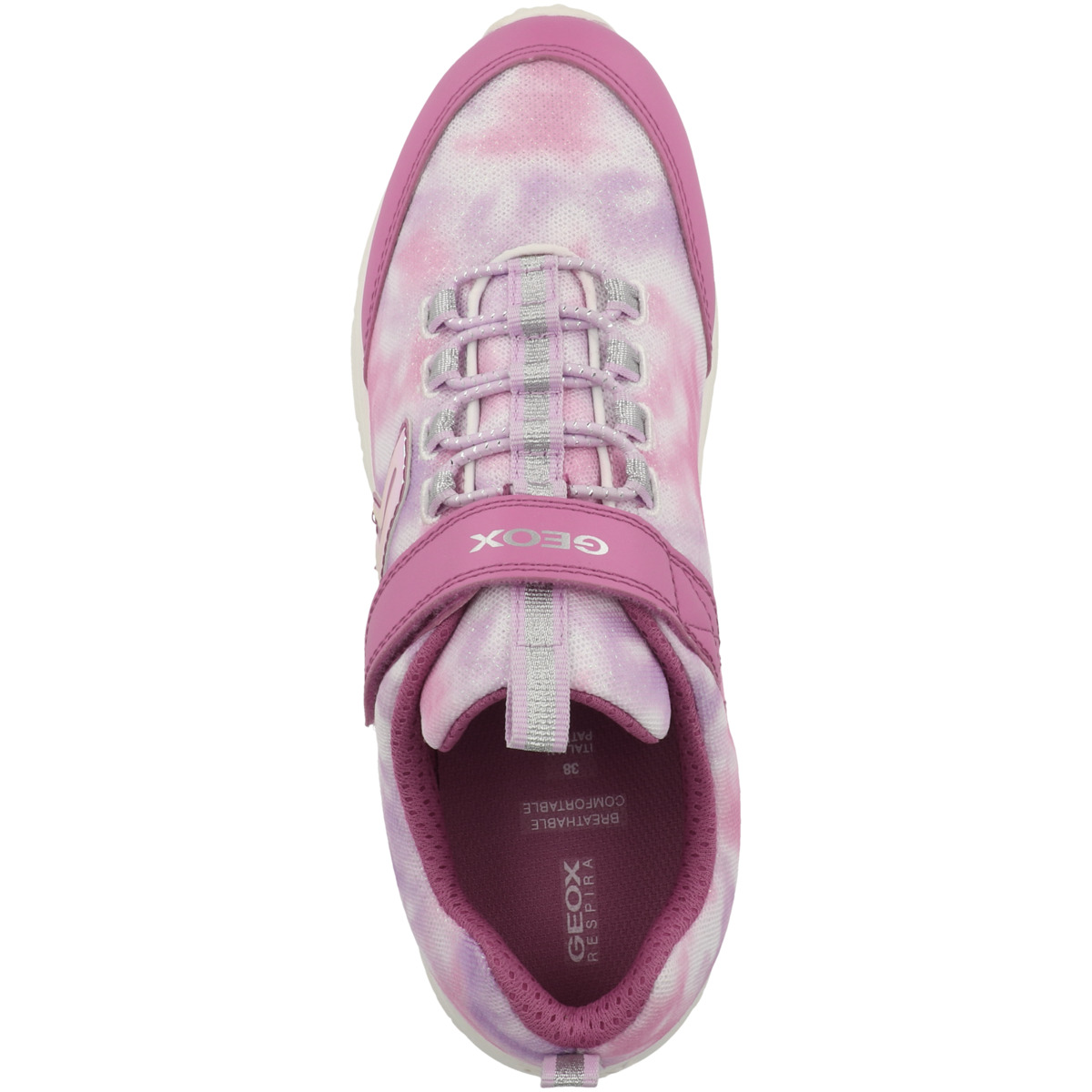 Geox J New Torque G. A Sneaker Low rosa