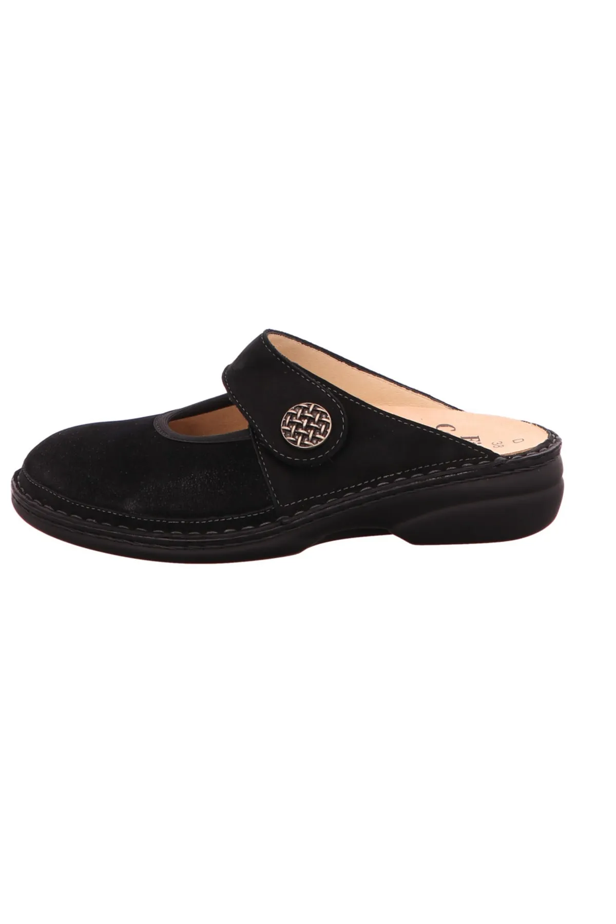 Finn Comfort  Sandalette - Schwarz - Flacher Absatz