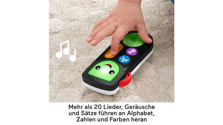 Lernspaß Smart TV Elektronische Spielzeug-Fernbedienung deutsche Edition