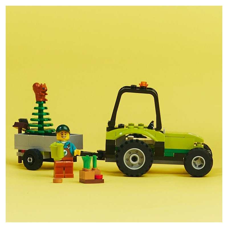 60390 Le tracteur forestier LEGO City