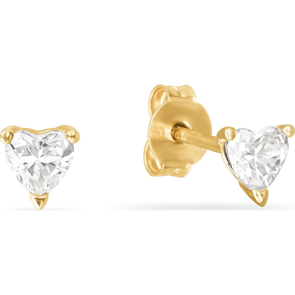 FAVS Boucles d'oreilles à fermoir à poussette 375 Or jaune Boucles d'oreilles