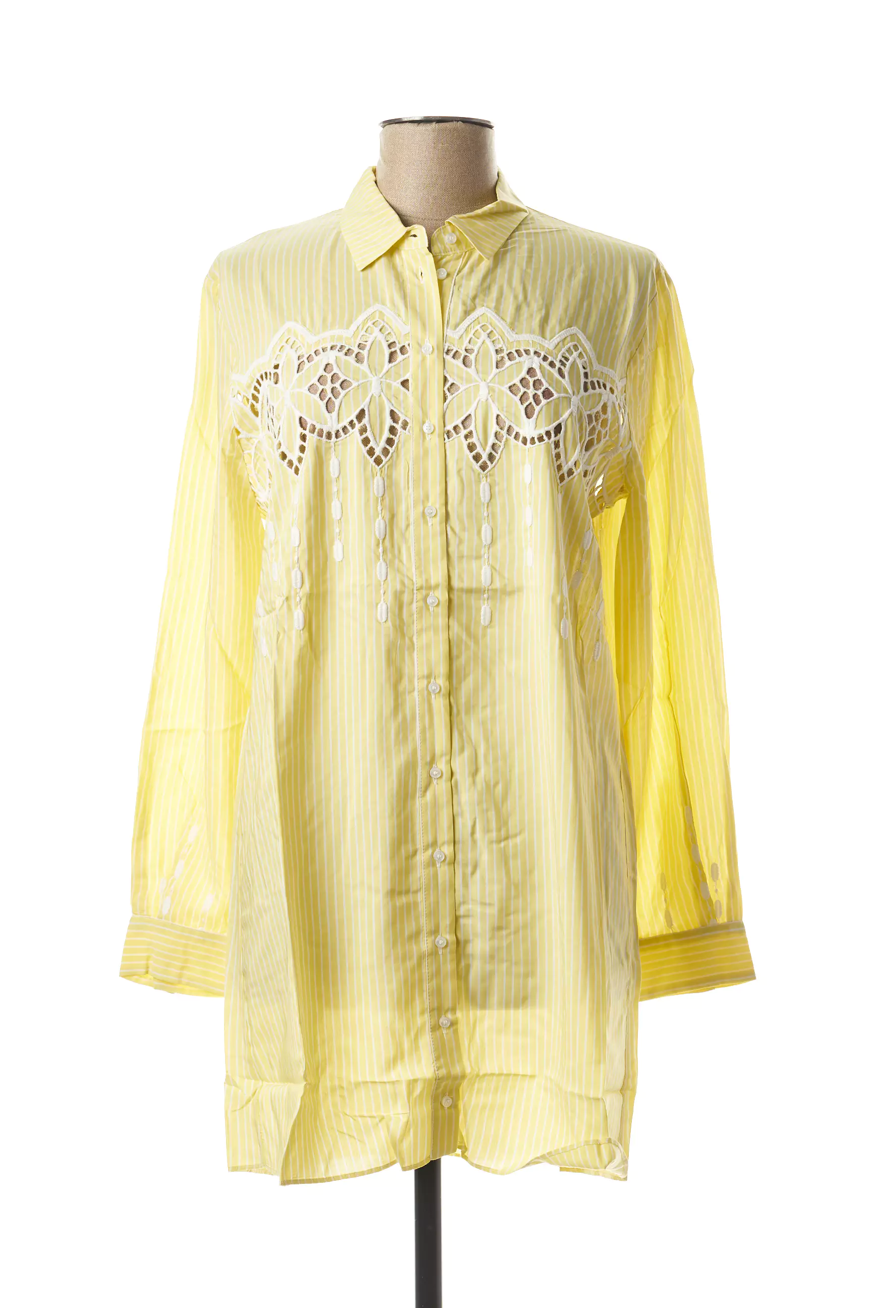 Valerie Khalfon Tuniquemanchelongue Femme couleur jaune
