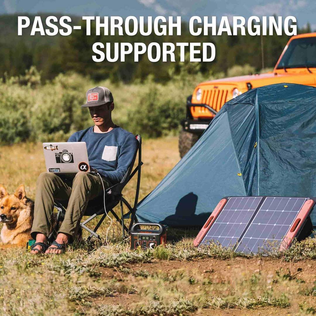Gerador solar Jackery 240 (Jackery 240 + SolarSaga 60W)