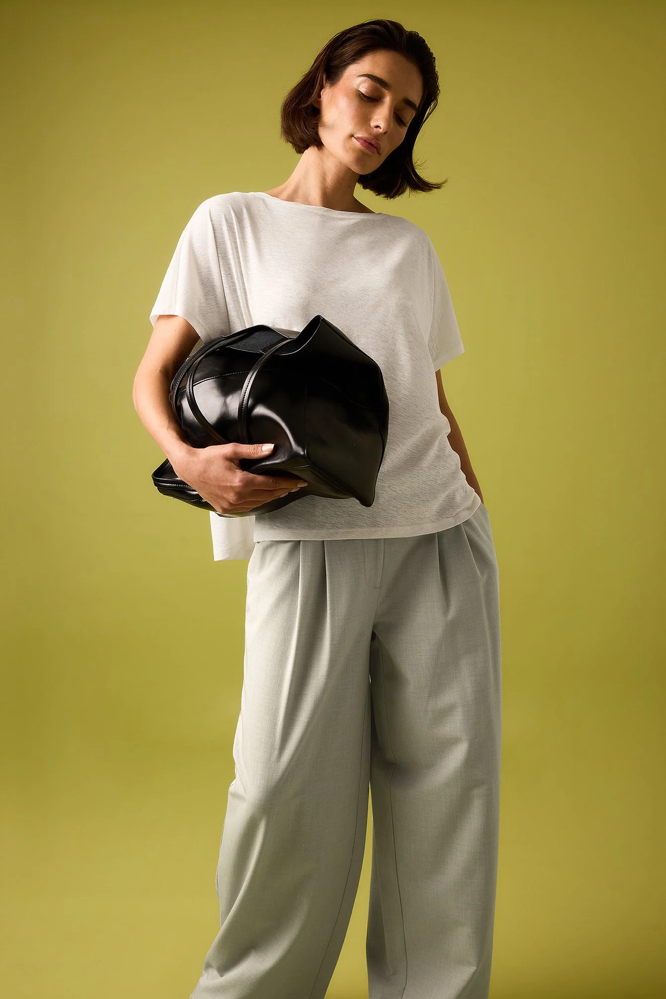 Sheer Kimono Sleeve T-shirt
