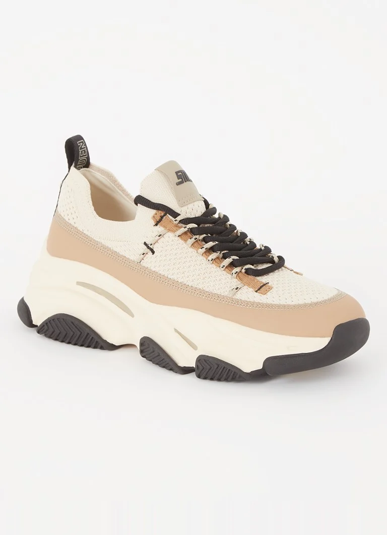 Pantofi de baschet Steve Madden Playmaker cu față din plasă.