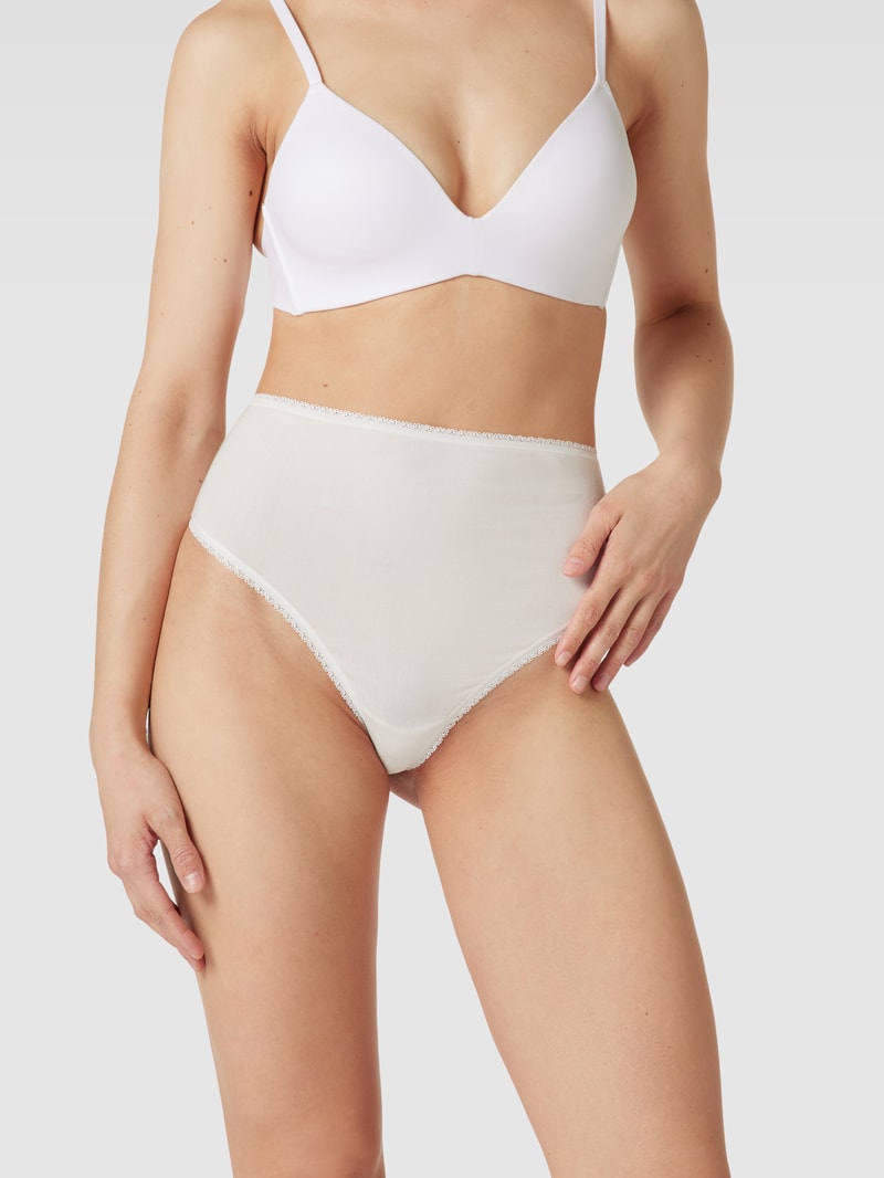 Umstands-String mit Spitzenbesatz Modell 'ELIRA G-STRING' in hellgrün