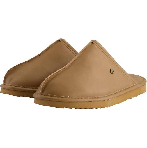 Warmbat Hausschuhe Barron Leather Warmbat